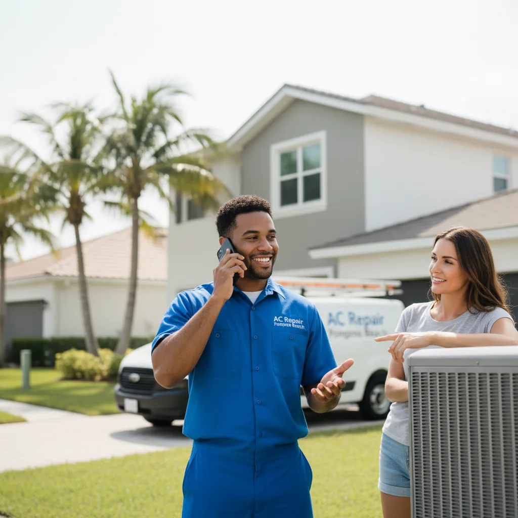AC Repair Pompano Beach customer support in Tahuya